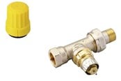 Heizkörper und Ventile - Danfoss RA-UR10 valve housing straight 3/8" - 013G3298