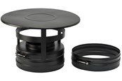 Kocher und Rauchabzug - Metalbestos wood 130 mm raincap - 317575131