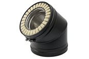 Kocher und Rauchabzug - Metalbestos wood 150 mm elbow 45° - 317523151