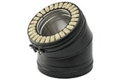 Kocher und Rauchabzug - Metalbestos wood 130 mm elbow 30° - 317522131