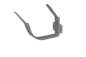 Dach und Fassade - J. Petersen Lock bracket ipa rz/vm 333mm half round - 4121710871