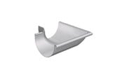 Dach und Fassade - Rheinzink corner external 90° for half-round gutter 333x0.7m - 1115319