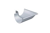 Dach und Fassade - Rheinzink corner external 90° for half-round gutter 250x0.7m - 1115338