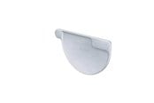 Dach und Fassade - Rheinzink stopend right half-round 250 - 1131102