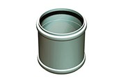 Entwässerungsprodukte - ALIAXIS 40mm pp white sleeve - BMP-040-000-000