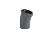 Entwässerungsprodukte - ALIAXIS 75mm x 15° bend ht-pp - KLW-075-019-015-GD