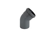 Entwässerungsprodukte - ALIAXIS 32mm x 45° bend ht-pp - KLW-032-018-045-GD