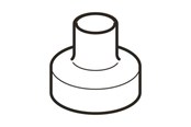 Entwässerungsprodukte - Geberit Reducer pe-hd d90/63 concentric - 366.570.16.1