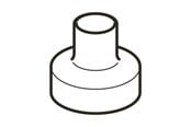 Entwässerungsprodukte - Geberit Reducer pe-hd d90/50 concentric - 366.560.16.1