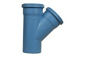Entwässerungsprodukte - ALIAXIS Branch 110/75 45° dblue - VTR-110-075-45D