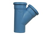 Entwässerungsprodukte - ALIAXIS Branch 90/50 45° dblue - VTR-090-050-45D