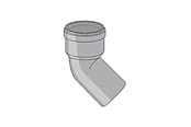 Entwässerungsprodukte - Girpi 110mm x 15° bend - S24M110