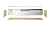 Entwässerungsprodukte - Unidrain Mounting set for line drain H 22 mm (300-1000 mm) - 1804.1022