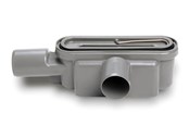 Entwässerungsprodukte - Unidrain Outlet unit w/two horizontal outlets Ø50 mm incl. water trap - 1416.0050