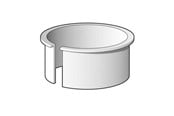 Entwässerungsprodukte - Purus Support sleeve for thin-wall 110 mm - 150782100