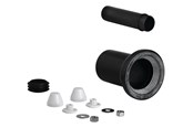 Installationssysteme - Grohe WC Zu- und Ablaufgarnitur, schwarz - 37311K00