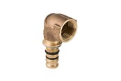 Alu pex Systeme - Geberit mepla bend adapter 90° with female thread: d=16mm r - 601.256.00.5