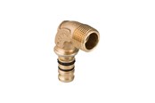 Alu pex Systeme - Geberit mepla bend adapter 90° with male thread: d=26mm r=3 - 603.253.00.5