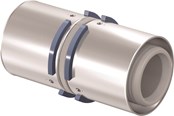 Alu pex Systeme - Uponor s-press composite coupling 75 x 75 mm - 1032882