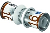 Alu pex Systeme - Uponor press composite coupling ppsu 32-32 - 1039936