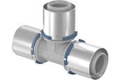 Alu pex Systeme - Uponor s-press composite tee 63 x 63 x 63 mm - 1032887