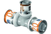 Alu pex Systeme - Uponor press composite tee reducer ppsu 16-20-16 - 1039948