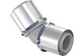 Alu pex Systeme - Uponor s-press composite elbow 45° 63 x 63 mm - 1032879