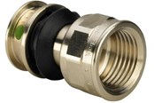 Alu pex Systeme - Viega Raxofix transition 16 x 1/2" socket/socket gunmetal - 646158