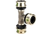 Alu pex Systeme - Viega Raxofix T-piece 25 x 25 x 16 mm gunmetal - 647391