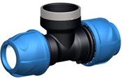 Wasserversorgungsprodukte - +GF+ Tee ijoint 25 x 3/4" x 25 mm - 158400180