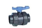 Kunststoffrohre und Zubehör - +GF+ Ball valve 22i pvc/epdm d20 - VSA22I200