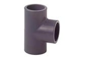 Kunststoffrohre und Zubehör - +GF+ T 90° equal pvc pn16 d32 - 721200108