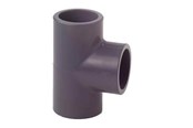 Kunststoffrohre und Zubehör - +GF+ T 90° equal pvc pn16 d25 - 721200107