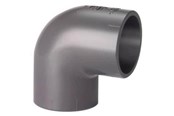 Kunststoffrohre und Zubehör - +GF+ Elbow 90° pvc pn16 d50 - 721100110