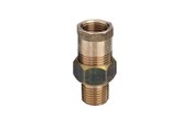Gewindestücke - Viega Union socket - nipple 1 1/2" gunmetal - 447045