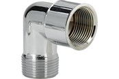 Gewindestücke - Viega Angle 90° sleeve/nipple 1/2" chrome-plated brass - 1982842-FKR