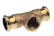 Druckrohre und Armaturen - Vsh Fabrieken Xpress copper threaded t-piece fff 18xrp1/2x18 - 38586