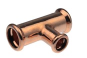Druckrohre und Armaturen - Vsh Fabrieken Xpress copper reduced t-piece fff 22x15x22 - 4801821