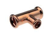 Druckrohre und Armaturen - Vsh Fabrieken Xpress copper reduced t-piece fff 22x15x15 - 4801808