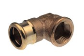 Druckrohre und Armaturen - Vsh Fabrieken Xpress copper angle adapter 90 deg. ff 28xrp1 - 38354