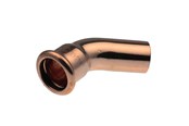 Druckrohre und Armaturen - Vsh Fabrieken Xpress copper elbow 45 deg. fø 28 - 38406