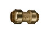 Kupferrohre und Armaturen - Broen Straight coupling. push-fit x push-fit 15 mm - 45114