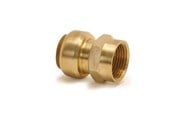 Kupferrohre und Armaturen - Broen Straight female connector. push-fit x bsp parallel female thread 15mm x 1/2 - 45206