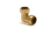 Kupferrohre und Armaturen - Broen Elbow. push-fit x push-fit 15 mm - 45516