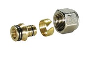 PEX-Systeme - Pettinaroli Complete adapting set for multilayer pipe brass 1/2x16/12 alu-pex - BI-219