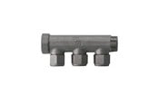 PEX-Systeme - Pettinaroli manifold 3 outlets tea 15 mm bi-203pt-15/10 - BI-203PT-15/10