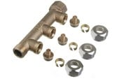 PEX-Systeme - Roth manifold 3 x 15mm pex euro-red - 17046217.445
