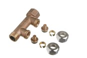 PEX-Systeme - Roth manifold 2  x 15mm pex euro-red - 17046217.415