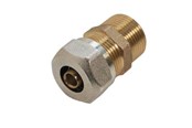 PEX-Systeme - Roth connector 15 mm x 3/4" male red - 17046211.176