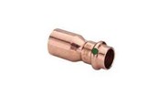 Druckrohre und Armaturen - Viega Profipress reduction 28 x 22 mm nipple/sleeve copper - 296506